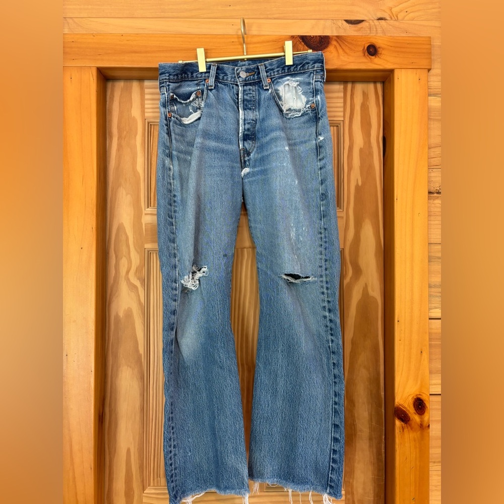 Levi's Classic Blue Denim Jeans